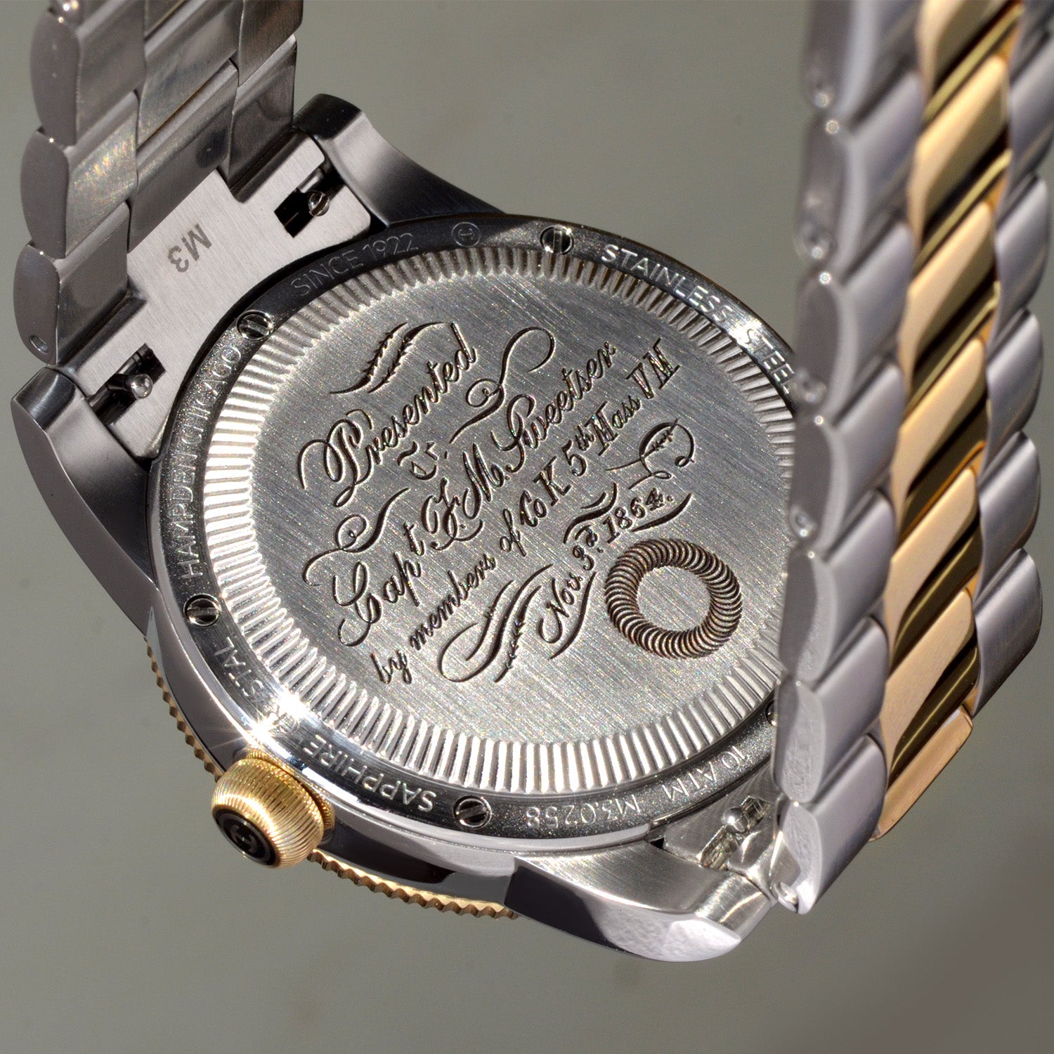 MODEL 3: SANDBURG Carbon 2 Tone Steel