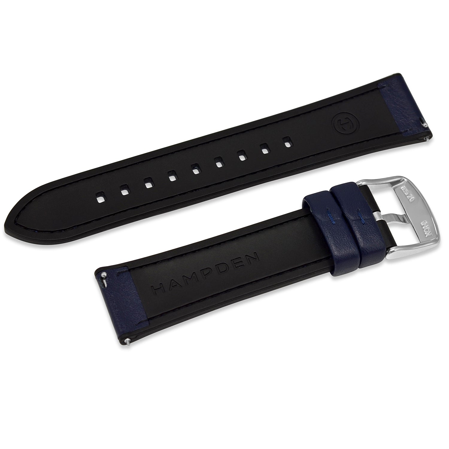 Blue Rubber Strap