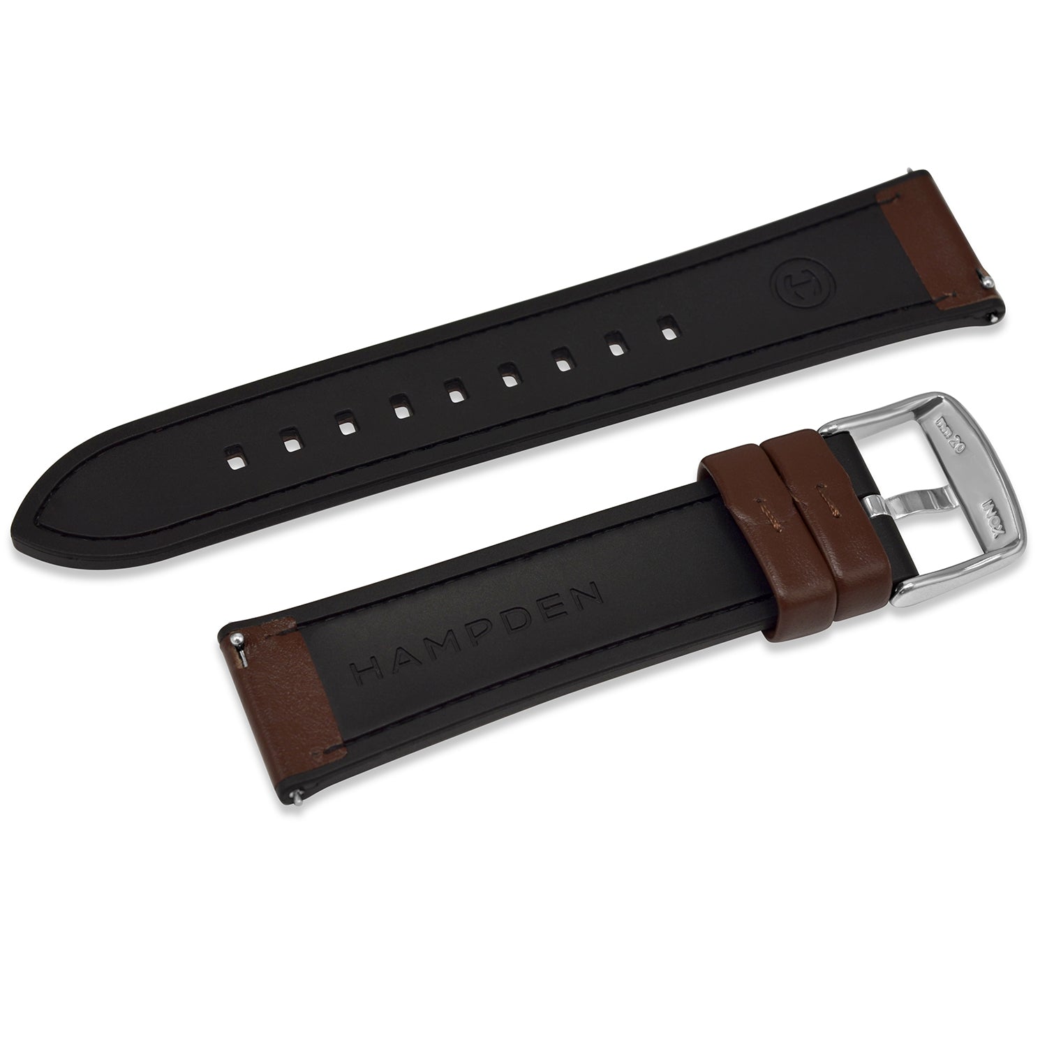 Brown Rubber Strap