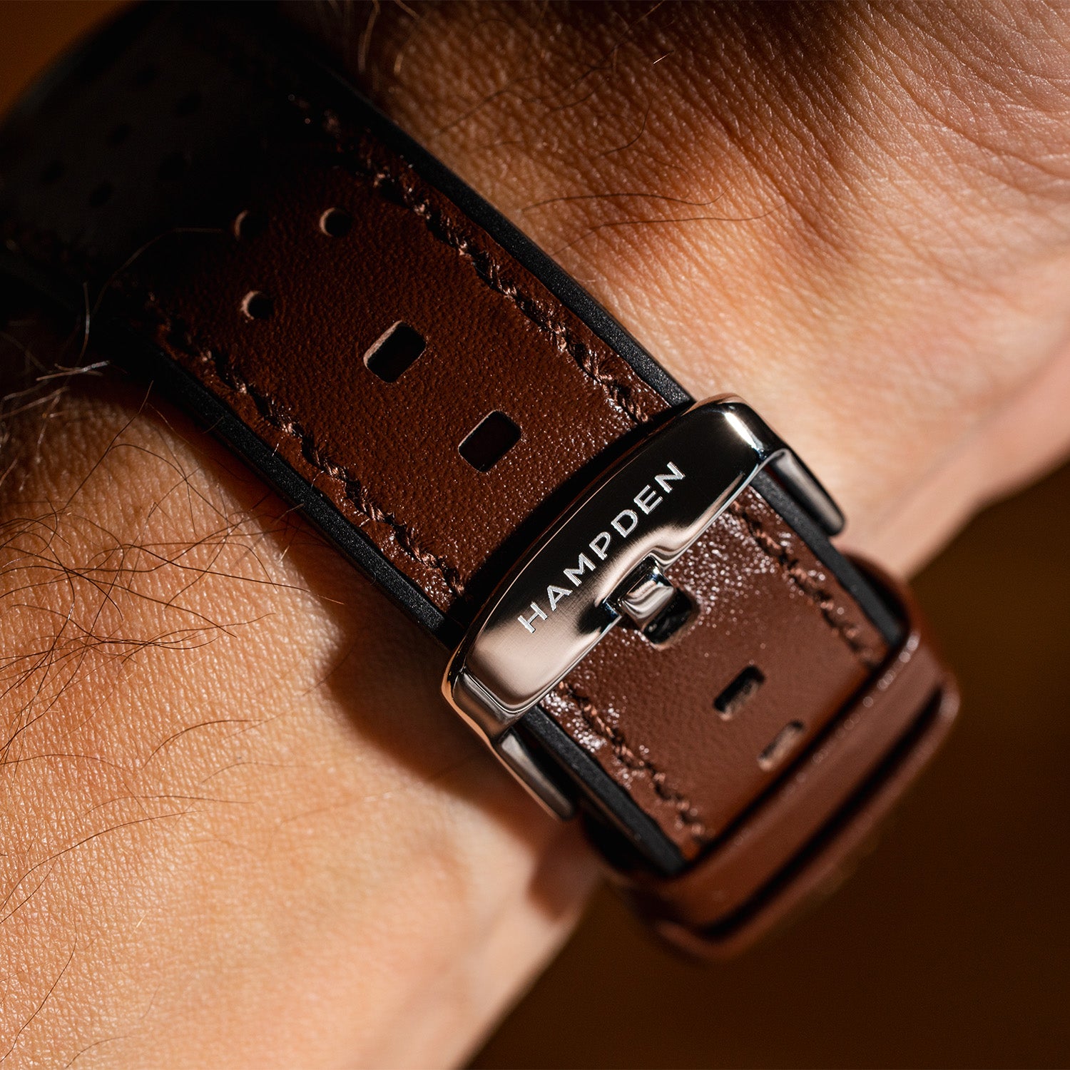 Brown Rubber Strap