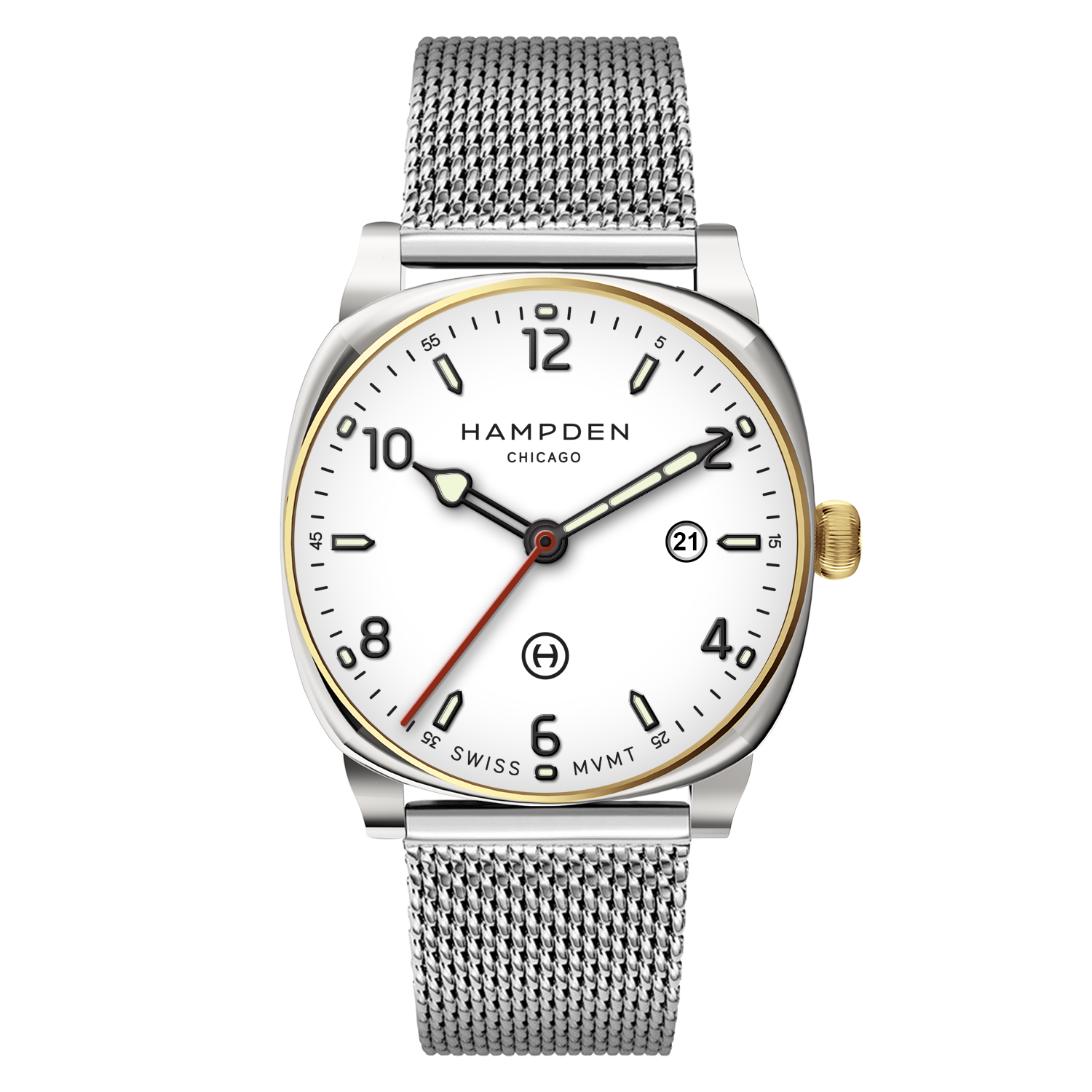 MODEL 2: ALGREN White Two Tone Steel
