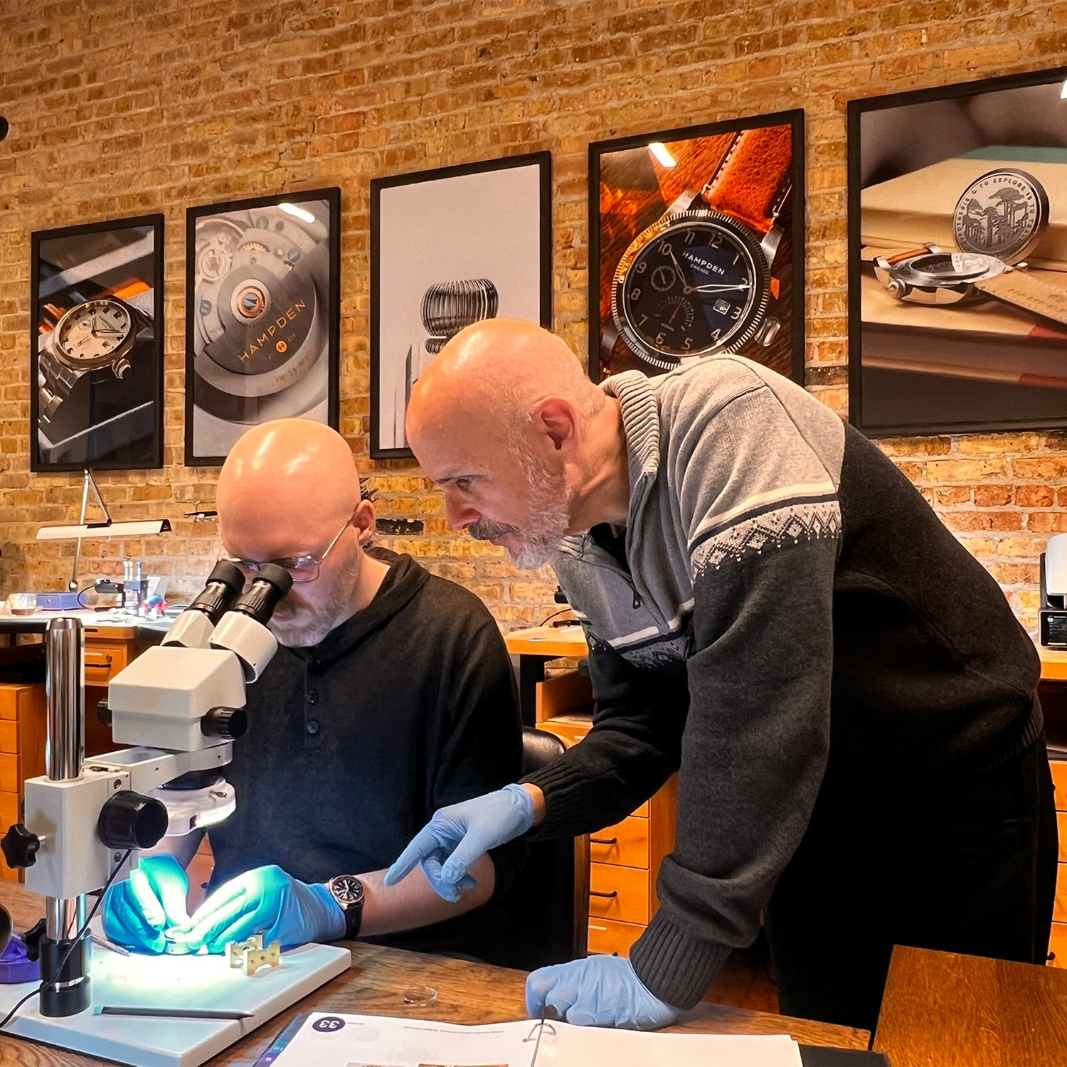 First Hand: A Watchmaking Workshop by Hampden