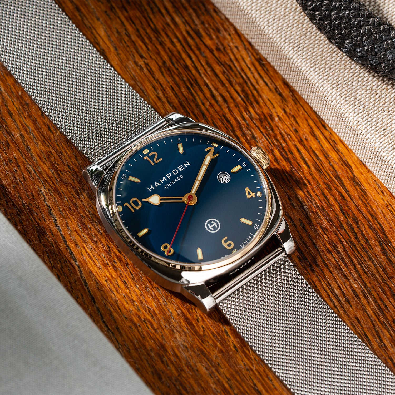 MODEL 2: ALGREN Navy Two Tone Steel