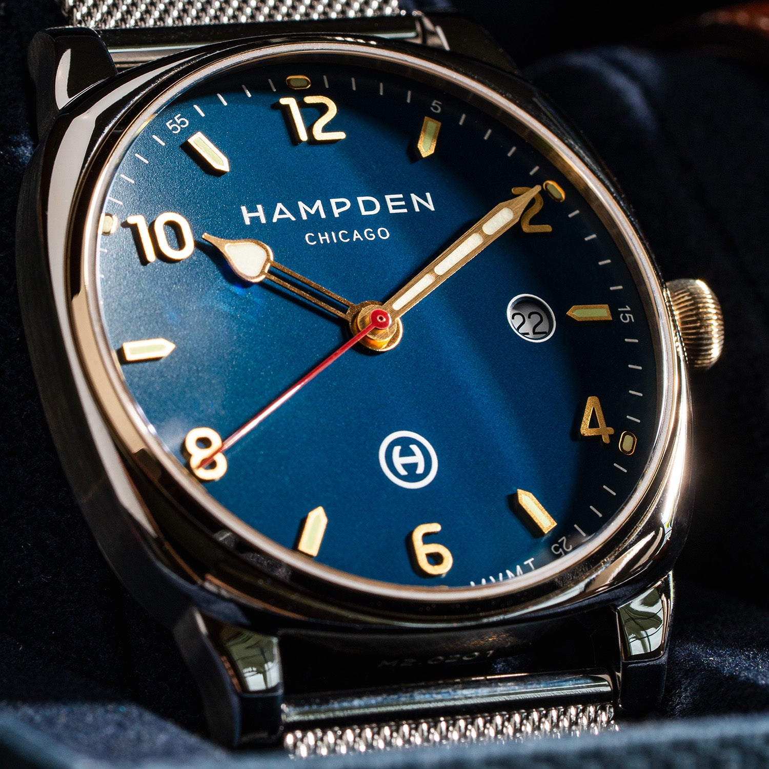 MODEL 2: ALGREN Navy Two Tone Steel