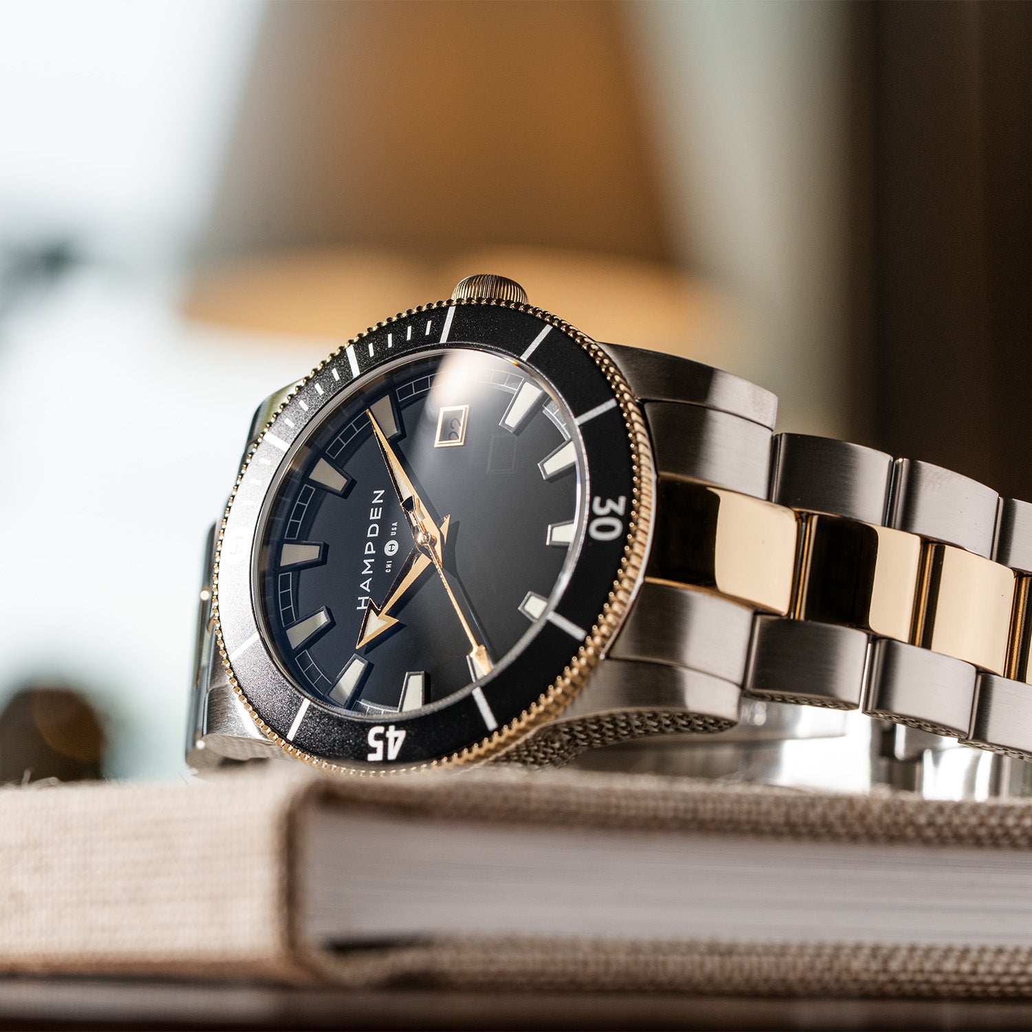 MODEL 3: SANDBURG Carbon 2 Tone Steel