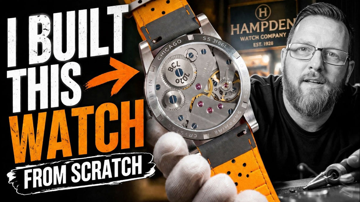 Blue Collar Luxe at Hampden’s First Hand watchmaking workshop