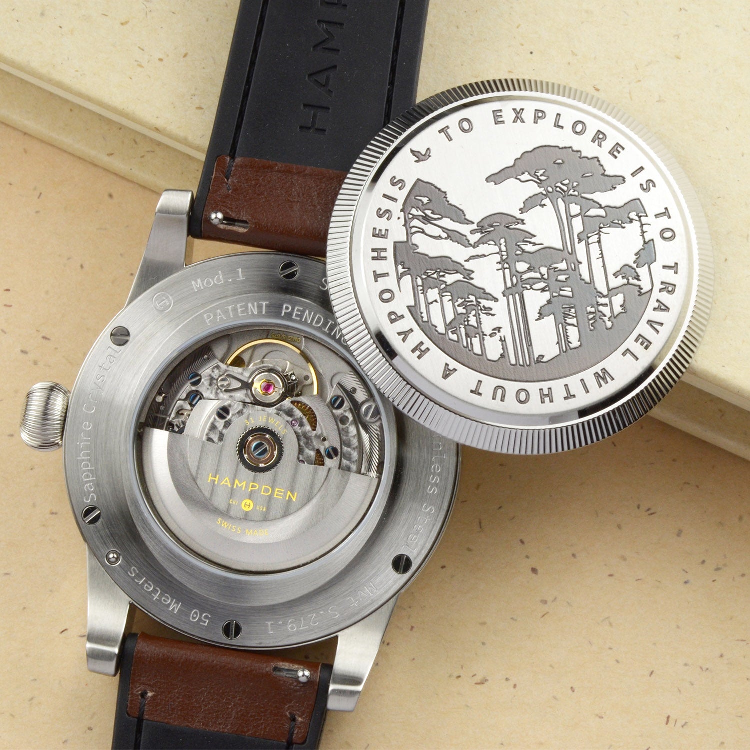Model 1: Sullivan – Custom Swiss Automatic Watch | Hampden
